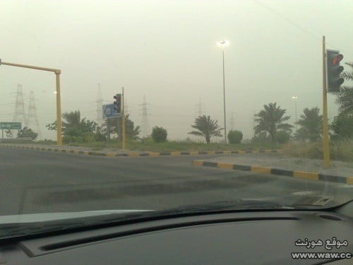 غبار في الكويت