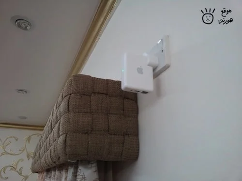 AirPort Express في وضعية التشغيل AirPort Express ON1