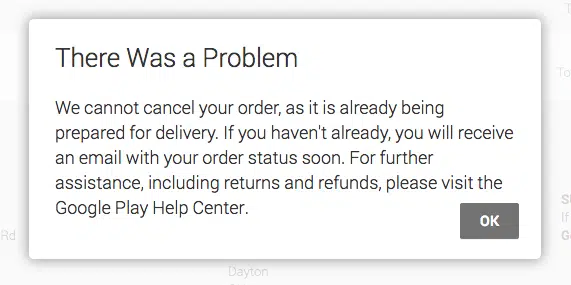 Cancel