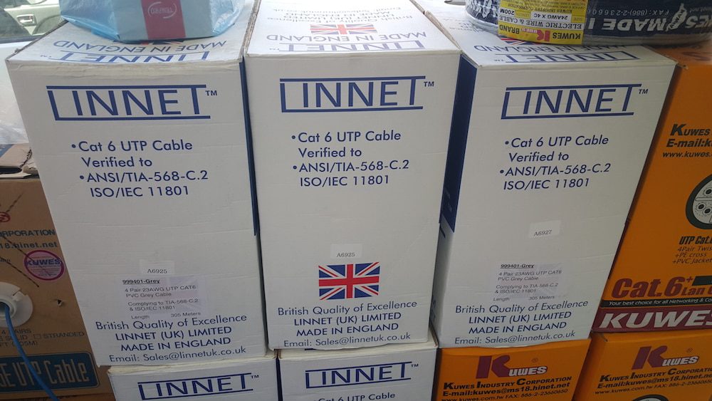 Cat 6 box