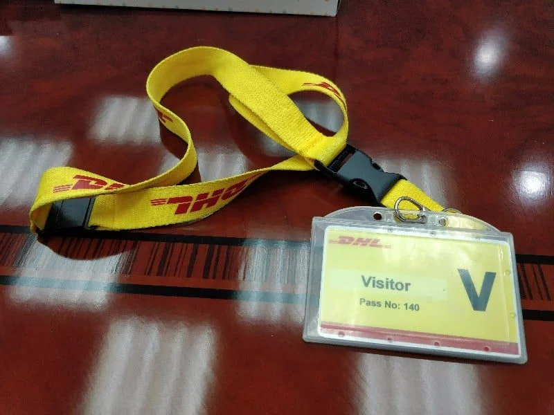 DHL visitor