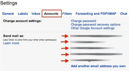 ارسل و استقبل إيميلاتك كلها في مكان واحد 2 Google Accounts