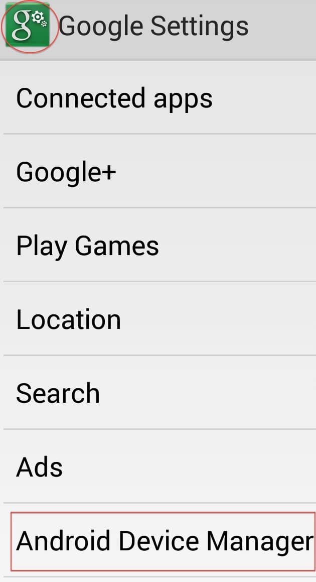 Google Settings