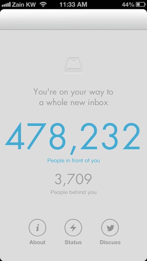 MailBox App for iPhone