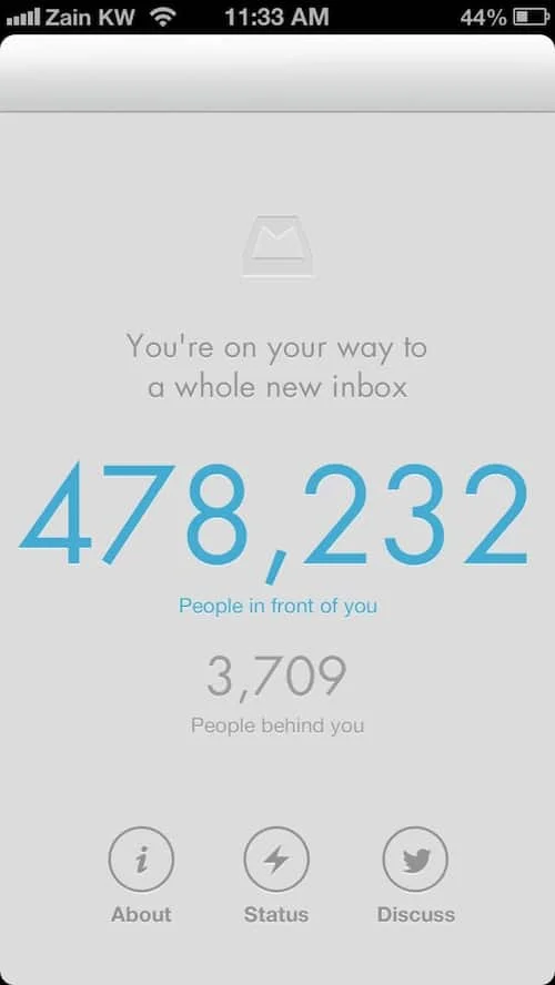 MailBox App for iPhone