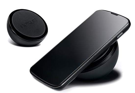 Nexus 4 wireless charging