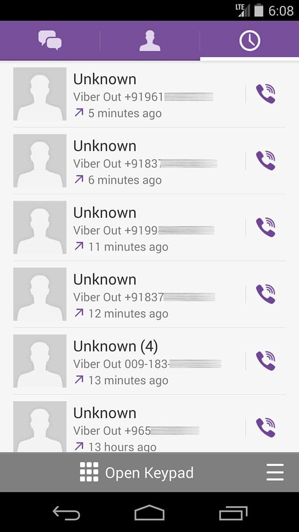 Viber Call