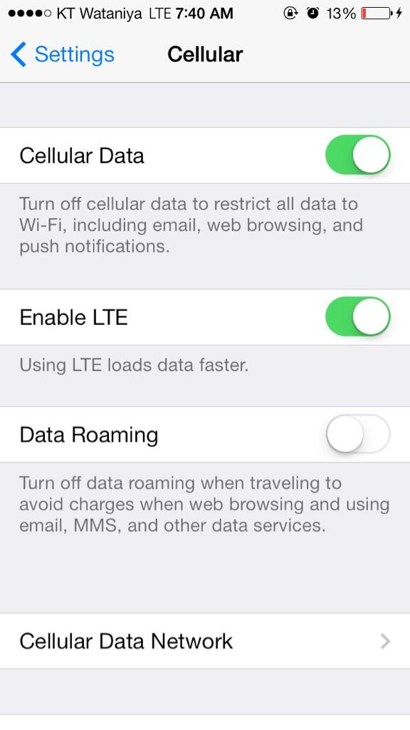 Wataniya LTE