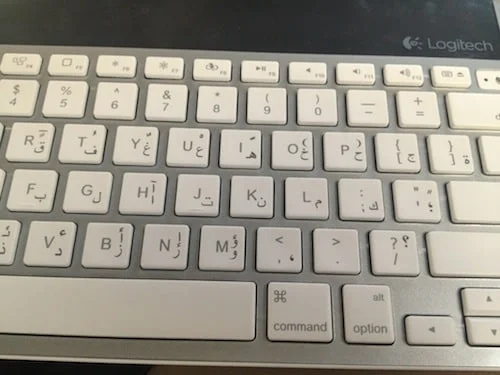 arbic logitech k760