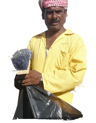 بنغالي عامل نظافة