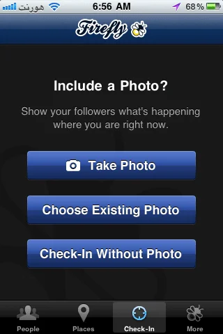 check in