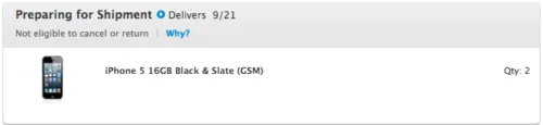iPhone 5 Order