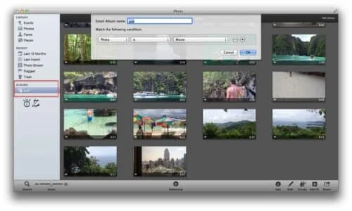iPhoto albums iPhoto albums1