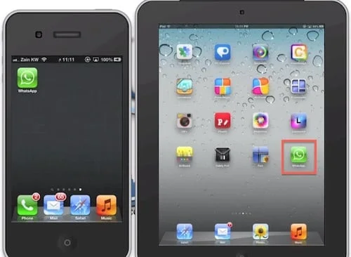  WhatsApp on iPad