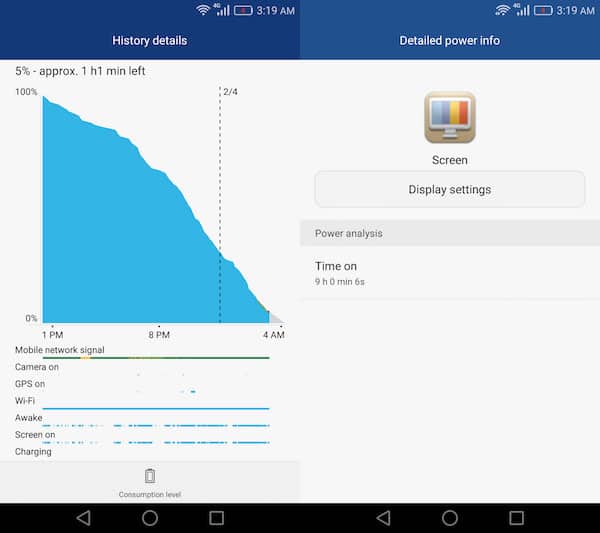 mate 8 battery