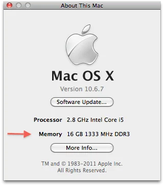 جهازي بعد تطوير الرامات my imac27 16gb ram