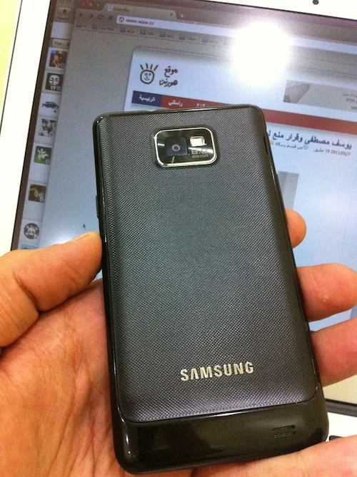 كامرة سامسونج جالكسي أس 2 my samsung galaxy s iI 2