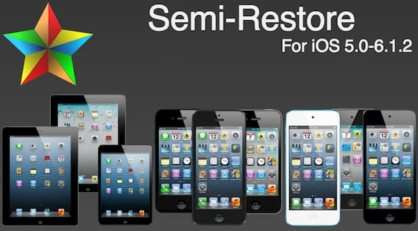 Semi Restore لإسترجاع جهازك وضع المصنع مع الإبقاء على الجيلبريك 1 semi-restore