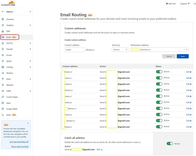 Email-Routing