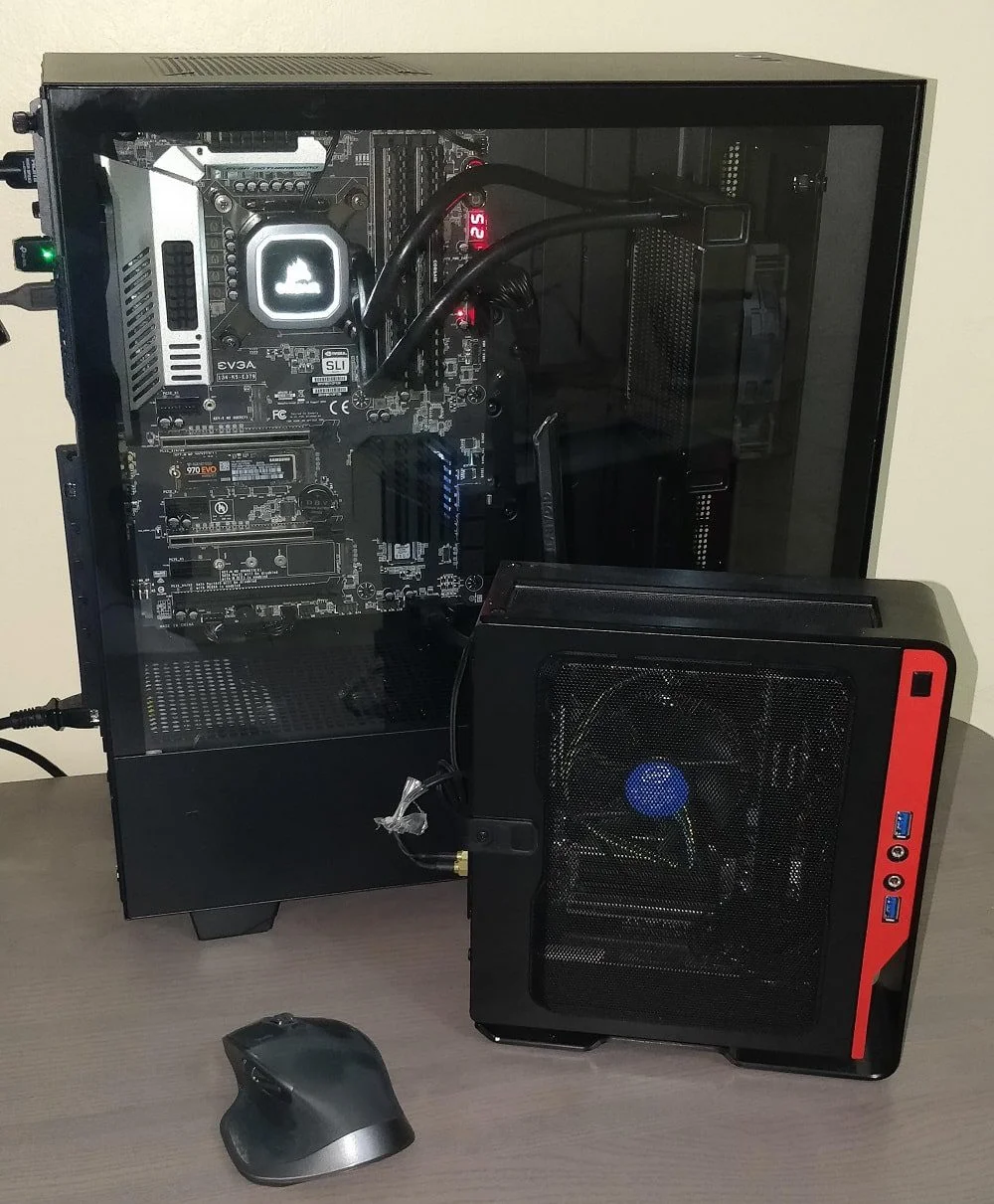 كمبيوتر كبير و كمبيوتر صغير My New PC