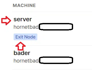 exit node